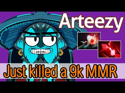 Arteezy - Dota 2 : Storm Spirit Vol.2 - [Middle] Just Killed a 9k