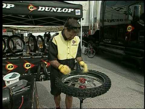 Dunlop Motorcycle: How-To Mount A Motocross Tire