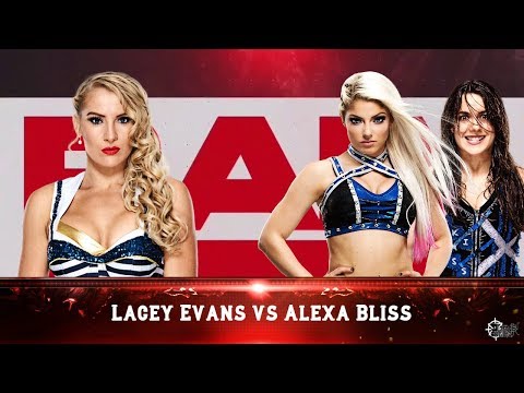 WWE2K19 Lacey Evans vs Alexa Bliss