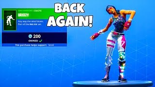 BREEZY IS BACK..! (New Item Shop) Fortnite Battle Royale