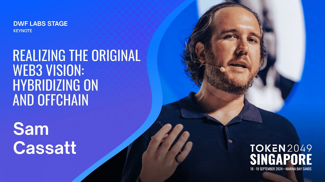 Realizing the Original Web3 Vision: Hybridizing On and Offchain - TOKEN2049 Singapore 2024