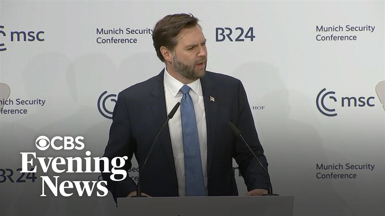 European leaders, media stunned by JD Vance's speech
