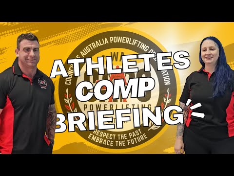 CAPO Powerlifting Competition Lifting Brief