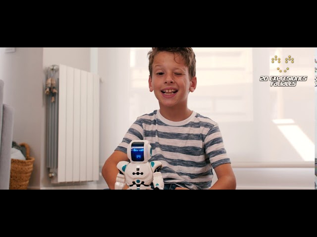 Vídeo relacionado con Robot Juguete Robote para niños 4 5 6 7 8 9 años Juguetes Robótica Educativa Robot infantil Inteligente e Interactivo Programación Gestos Control Multifuncionales Luz y Sonido Juguete Ideal para Niños