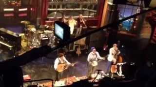 Mumford &amp; Sons - Lover's Eyes (Live on Letterman, 9/21/2012)