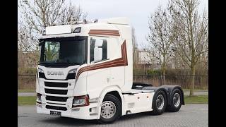 Scania R650 V8 NGS | 6X4 | RETARDER | BIG AXLES | HYDR | EURO 6 truck tractor | Image 4 - Autoline
