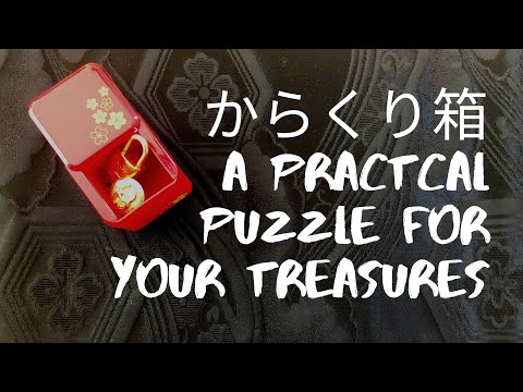 A wee karakuri box with a cute solution!