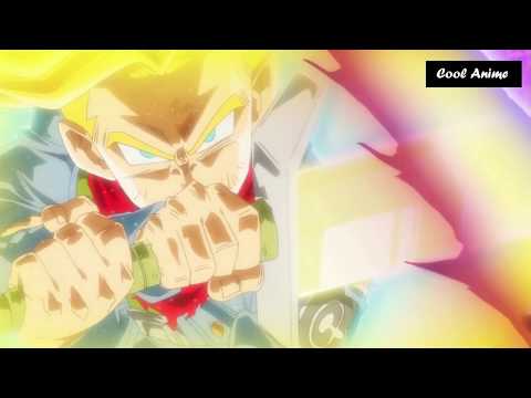 Trunks vs Zamasu and Goku Black Full Fight Part 2 HD 60FPS