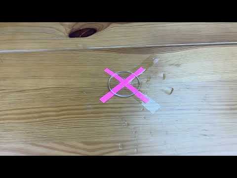 Mineralglas für Uhren - Hammerschlag-Test