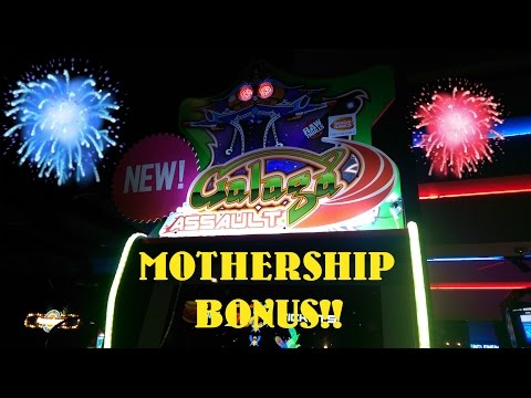 MOTHERSHIP BONUS!! Galaga Assault - Arcade Game Fun!! {Claw Machine Madness}