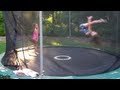 7 and 8 Year Old Gymnastics Tricks on Trampoline ...