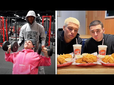Our Late Night Chest Workout Routine!