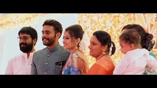 Arjun Ashokan & Nikhita Ganesh | Bitframes | Kerala Hindu Engagement Highlights video
