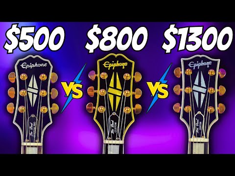 The ULTIMATE Epiphone Les Paul Custom Comparison!