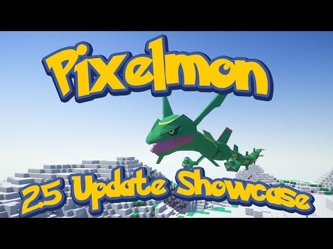 Pixelmon Update 2.5 (1.6.4) Mod Reveal Showcase + 2nd Region Pokeballers Open