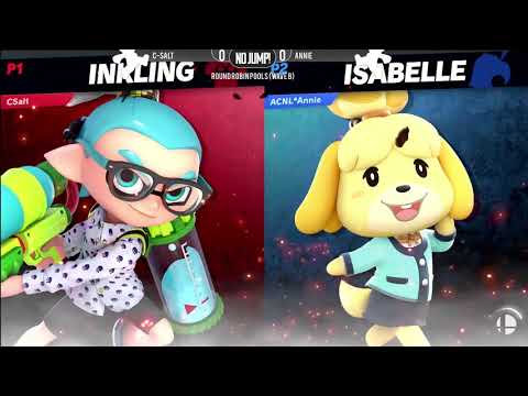 No Jump! Ultimate Pools – C-Salt (Inkling) vs. Annie (Isabelle)