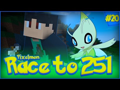 "CELEBI!" - Minecraft Pixelmon 4.0.6: Race to 251 - Episode 20 (Pixelmon 1.8 Role Play Adventure)