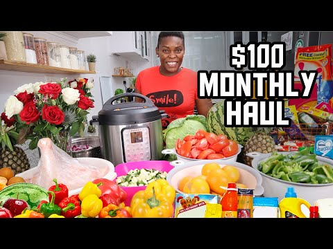 , title : 'I Fed My Family Of 7 On $100 A Month | Unboxing My Instant Pot'
