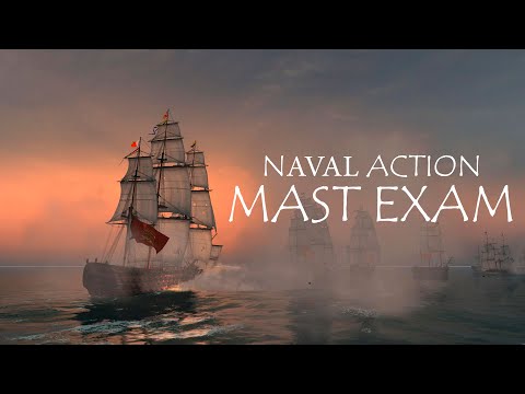Naval Action - Экзамен - Уничтожение мачт
