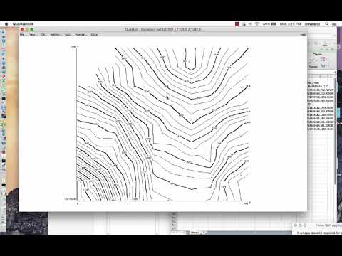 image-How do I output the grid and contour lines in quikgrid? 