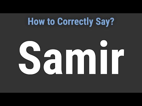 How to Pronounce Name Samir (Correctly!)