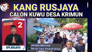 Download lagu DUKUNG KANG RUSJAYA - LAGU CALON KUWU NOMER 2 DESA KRIMUN mp3