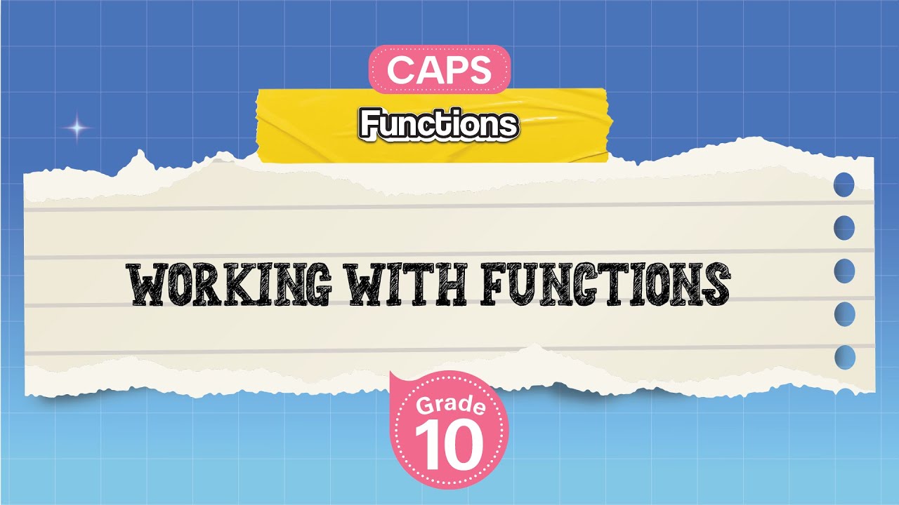 [GRADE 10] Working with Functions
