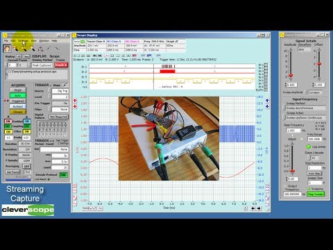 Long duration (10 hour or 38 G Sample streaming)