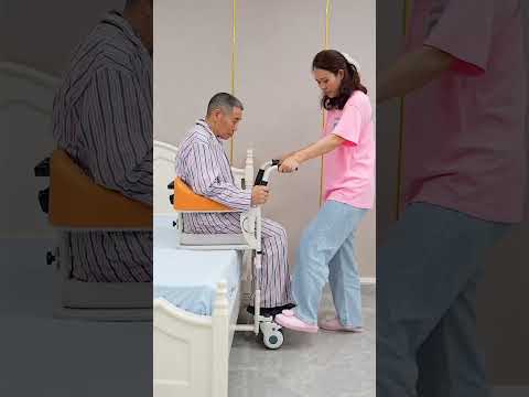Product Link in Comments ▶️ Elderly Patient Transfer Lift Handicapped Wheelchair