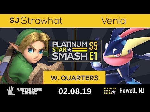 PSS S5:E1 - SJ | Strawhat (Young Link) Vs. Venia (Greninja) - W Quarterfinals