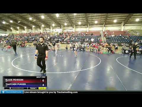67 Lbs Cons. Round 3 - Blade Pehrson, UT Vs Thatcher Purser, UT 794d