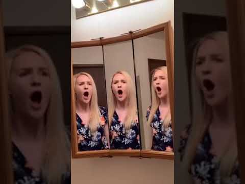 This Lip Sync Of 'Bohemian Rhapsody' With A Three-Panel Mirror Is A Triumph