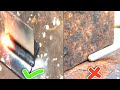 stop bad welding!!! three welding techniques position 2F