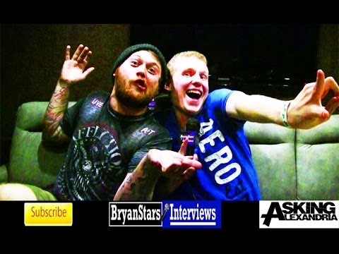 Asking Alexandria Interview #5 Danny Worsnop South By So What 2014