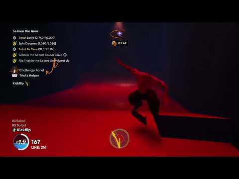 skate. — Spooky Secrets Guide (Grab in Secret Spider Cave, Flip Trick in Secret Graveyard All Goals)