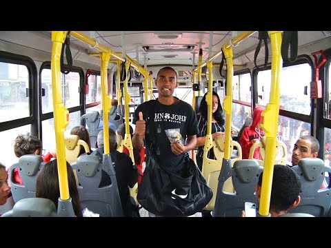 Ônibus são tomados por vendedores e “pedintes” em Nova Friburgo
