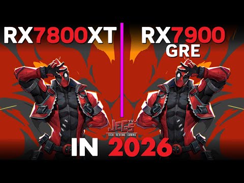 RX 7800 XT vs RX 7900 GRE | Ryzen 7 9800X3D | Tested in 15 games
