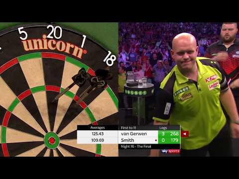DOMINANCE FROM MVG! Van Gerwen v Smith | 2018 Premier League Final