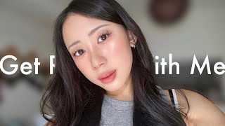 【GRWM】裸眼でも盛る‼︎抜け感重視の大人ピンクメイク💄🩷