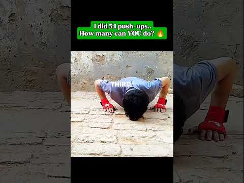 Push-up Challenge🔥 How Many Can You Do?#PushupChallenge#short #viralshort