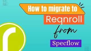 Download the video "How to migrate from Specflow to Reqnroll framework | BDD (Behavior Driven Development)"