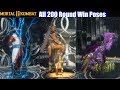 MK11 All Unlockable End Of Round Taunts Round Win Poses Mortal Kombat 11