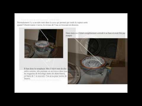 comment reparer centrale vapeur