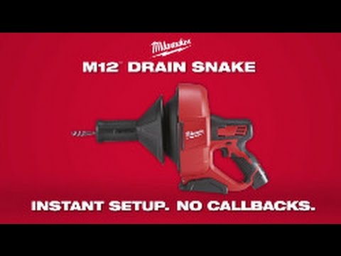 Milwaukee® M12™ Drain Snake