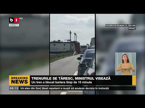 TRENURILE SE TÂRĂSC, MINISTRUL VISEAZĂ_Știri B1_19 aug 2022
