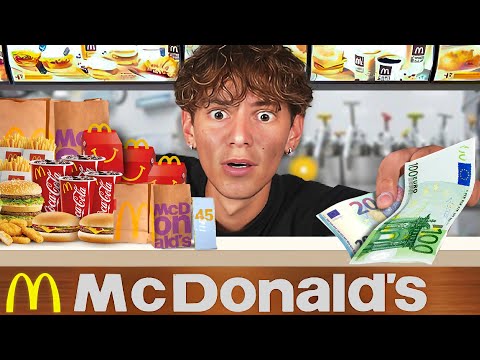 Entro al McDonald's e Spendo 1000€, poi REGALO TUTTO alla Gente..
