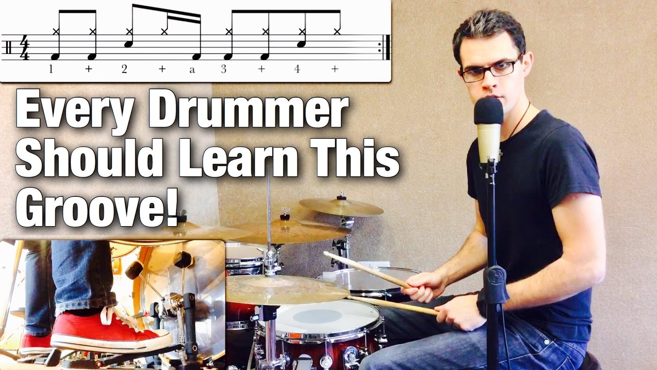 Every Drummer Should Learn This Groove! Kick Independence | Drum Lesson