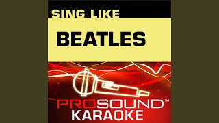 If I Fell (Karaoke Lead Vocal Demo) (In the Style of Combo Series)