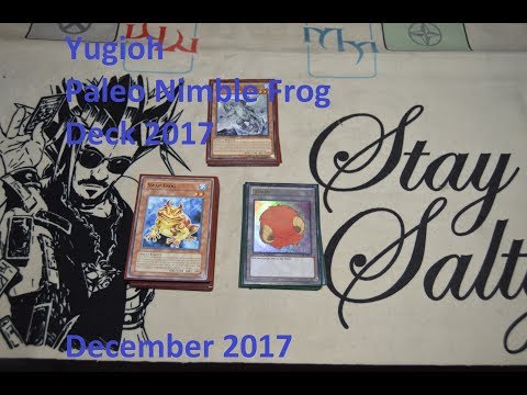 Yugioh Paleo Frog Nimble Deck December 2017