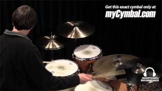 Video thumbnail for Sabian 17" HHX Evolution Crash Cymbal (11706XEB-1112913GGG) by Memphis Drum Shop
